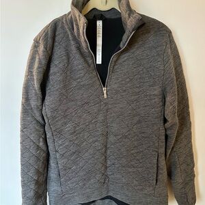 lululemon athletica Women’s Quilted Half-Zip Pullover - Gray